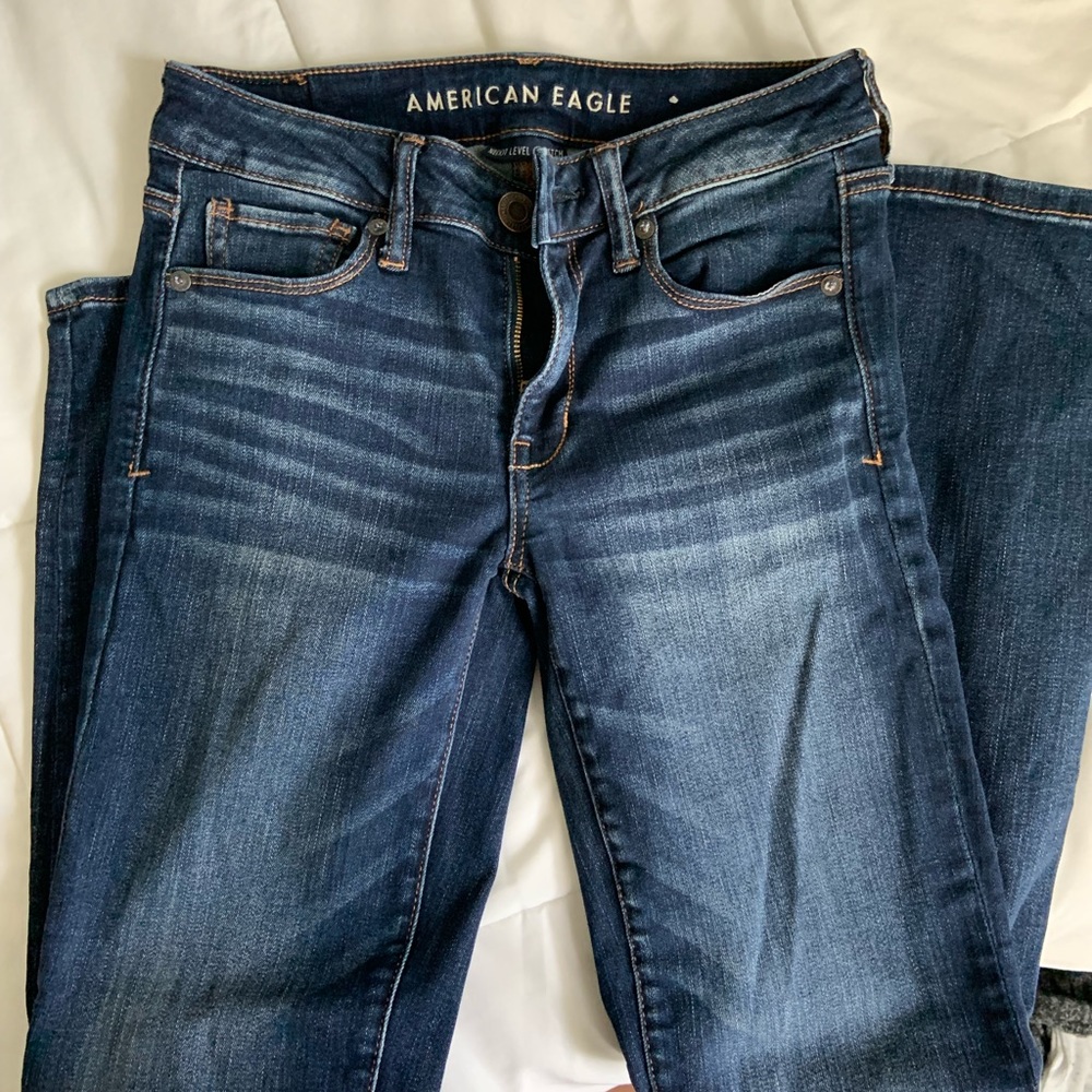 American eagle boot kick jeans